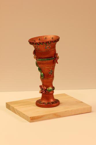 Terracotta Copper (Leaning) Pillar