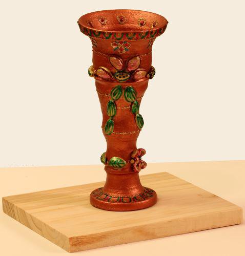 Terracotta Copper (Leaning) Pillar